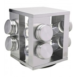 Porta Temperos 8 Pecas Giratorio